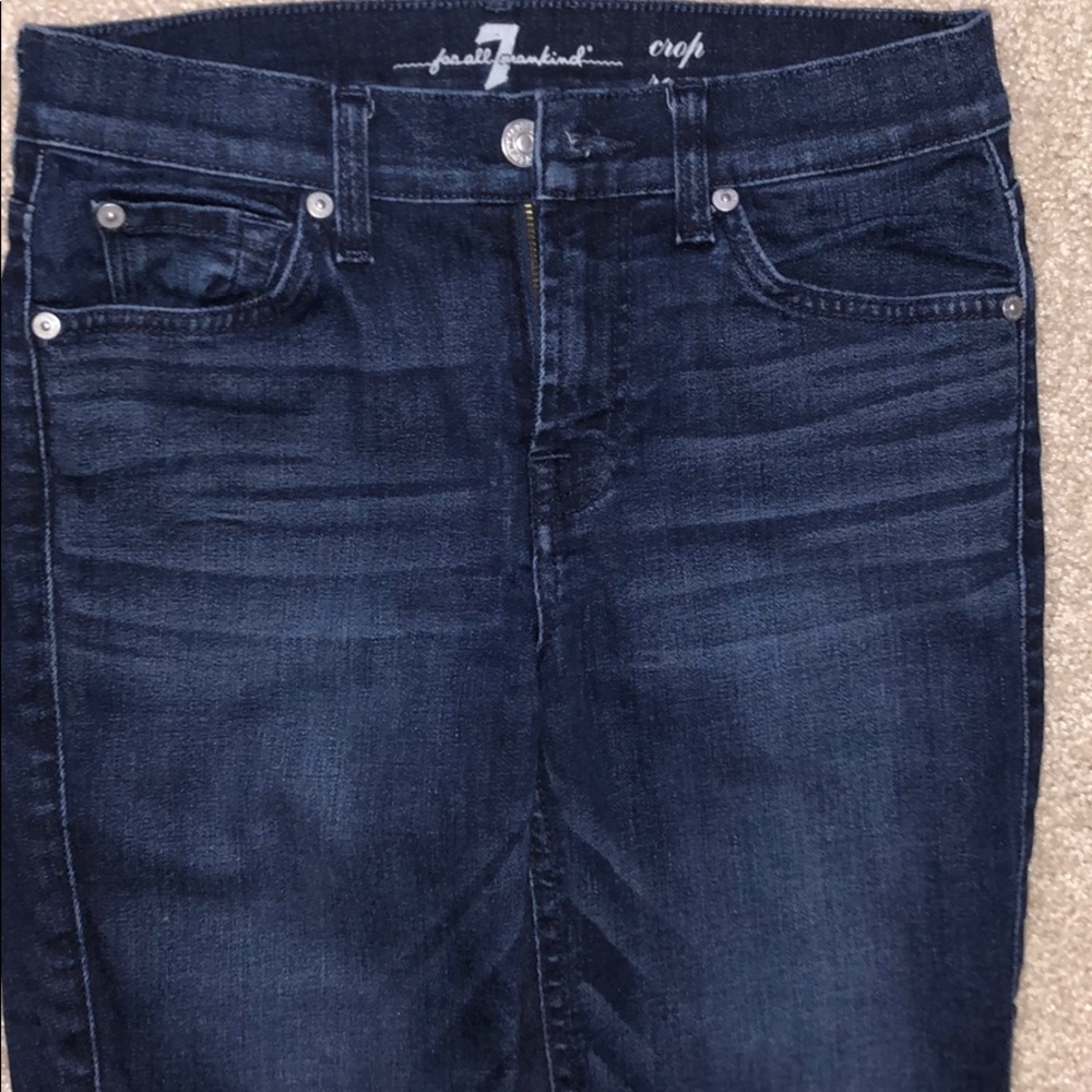7 For All Mankind Roxanne Crop Size 26